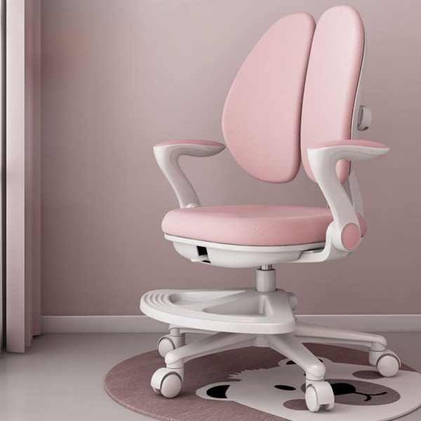 "Adjustable Height Upholstered Chair(s) With Arms, Lockable Wheels and Children's Chair"