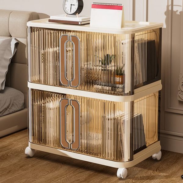 "Folding Swivel Standard Children's Bookshelf with 10 Doors/8 Doors/6 Doors"