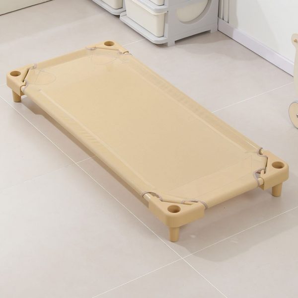 "Casual Natural Color Upholstered/Wood Gender Neutral Panel Children Bed"