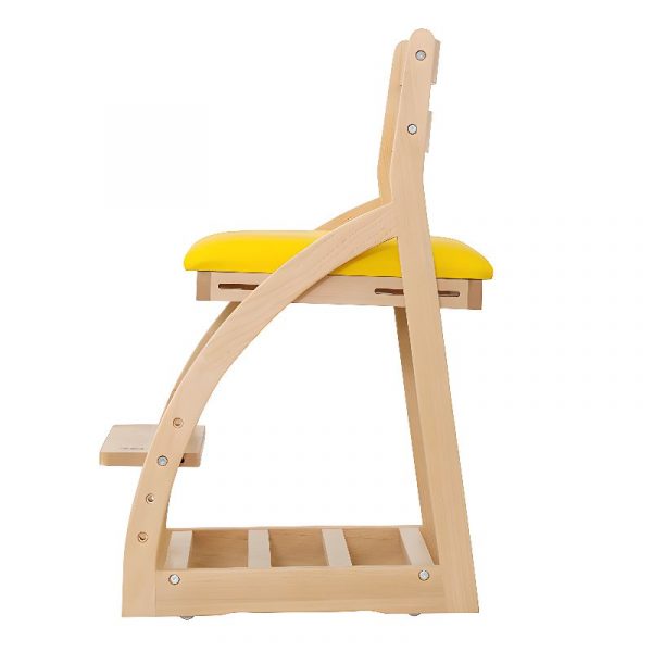 "Children's Chair Light Wood Finish Upholstered Chair(s) with Removable Cushions"