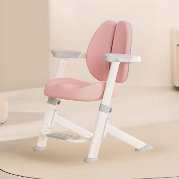 "Children's Chair Adjustable Height Upholstered Chair(s) With Arms Stain-Resistant"